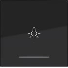 HAGER BOCCHIOTTI - BIL. 1-P+SIMB LUCE LENTE AX/CX NERO LU