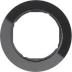 HAGER BOCCHIOTTI - Cornice 1P Serie R.Glassic vetro nero
