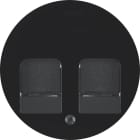 HAGER BOCCHIOTTI - P.ZO C.LE + 2 OTT.RI ANTIPLV R1/R3 NERO