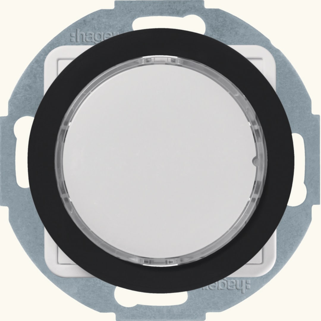 HAGER BOCCHIOTTI - SEGN. LED ROSSA/VERDE R1/R3 NERO