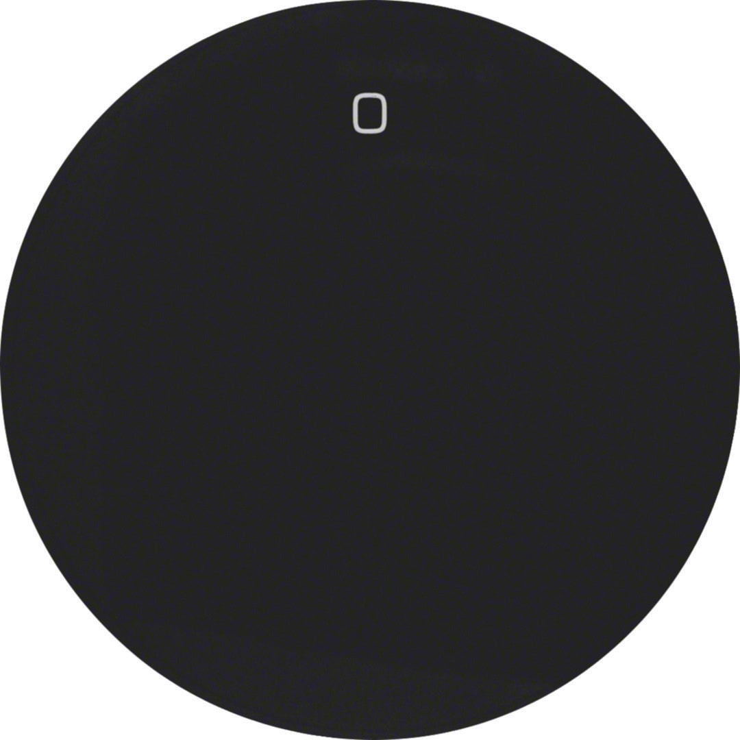 HAGER BOCCHIOTTI - Bilanc.con stampa "0" R1/R3 nero luc.