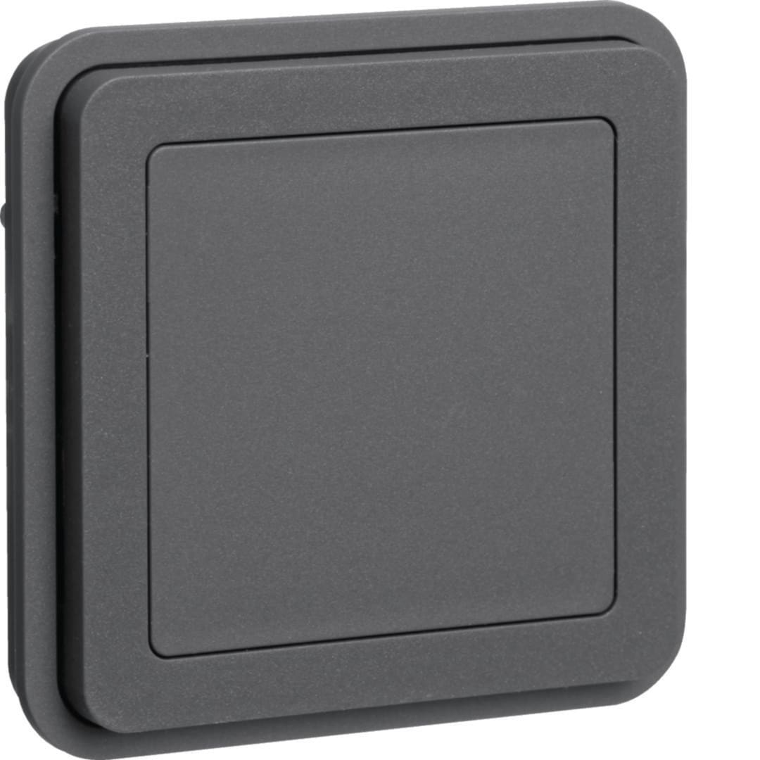 HAGER BOCCHIOTTI - Inserto cieco W.1 grigio