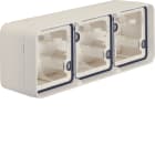 HAGER BOCCHIOTTI - SERIE W.1 BIANCO POLARE OPACO