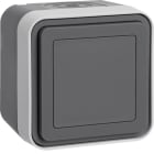 HAGER BOCCHIOTTI - INSERTO CIECO A PARETE W1 GRIGIO/GRIGIO