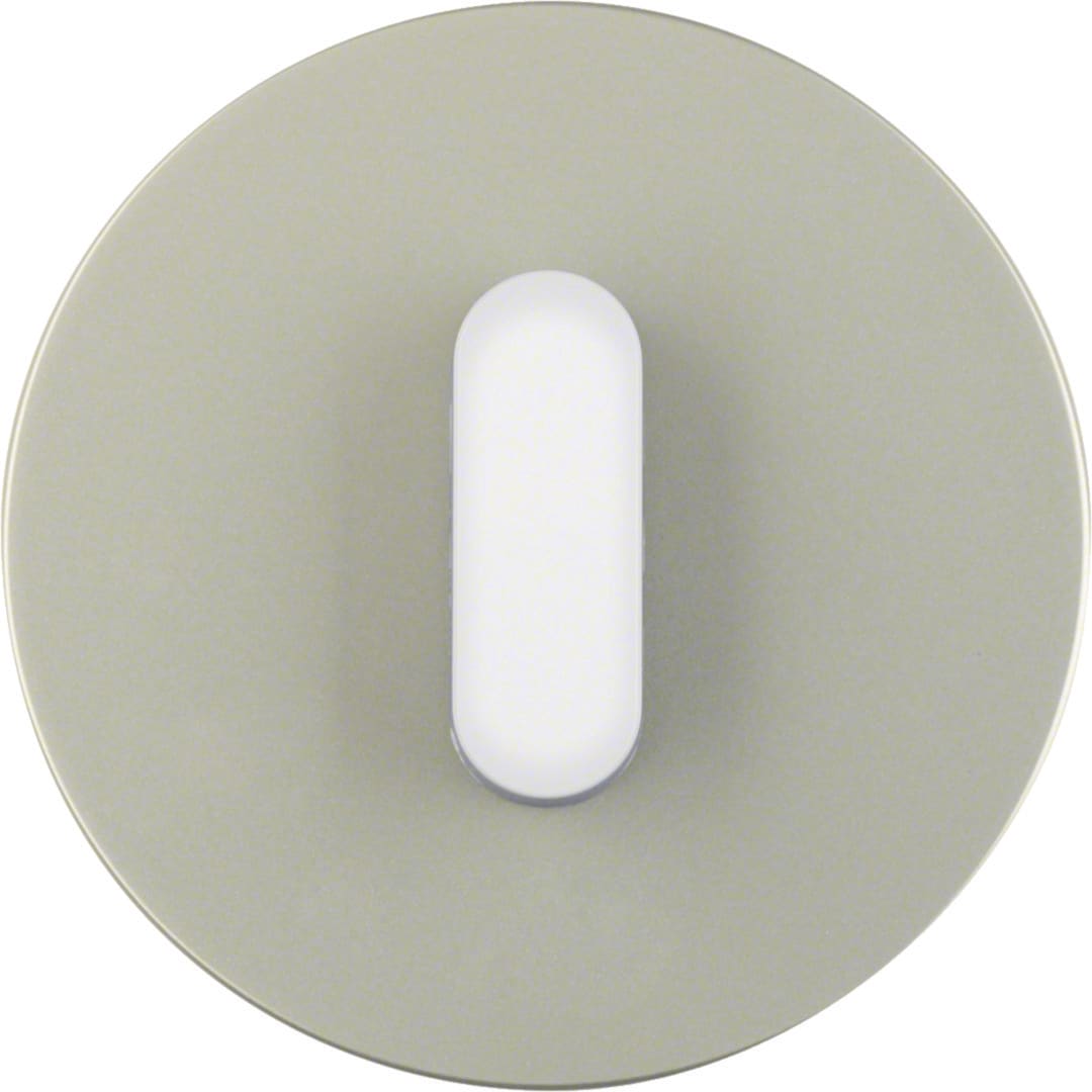 HAGER BOCCHIOTTI - Placca+travrs. x int/puls.R.Glass inox b