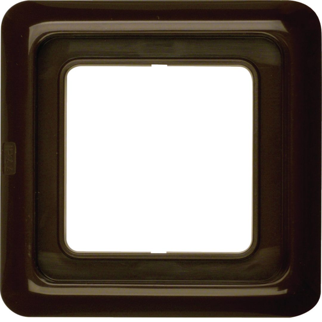HAGER BOCCHIOTTI - CORNICE 1P WG UP IP44 MARRONE LUCIDO