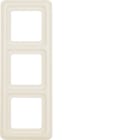 HAGER BOCCHIOTTI - CORNICE 3P WG UP IP44 BIANCO LUCIDO