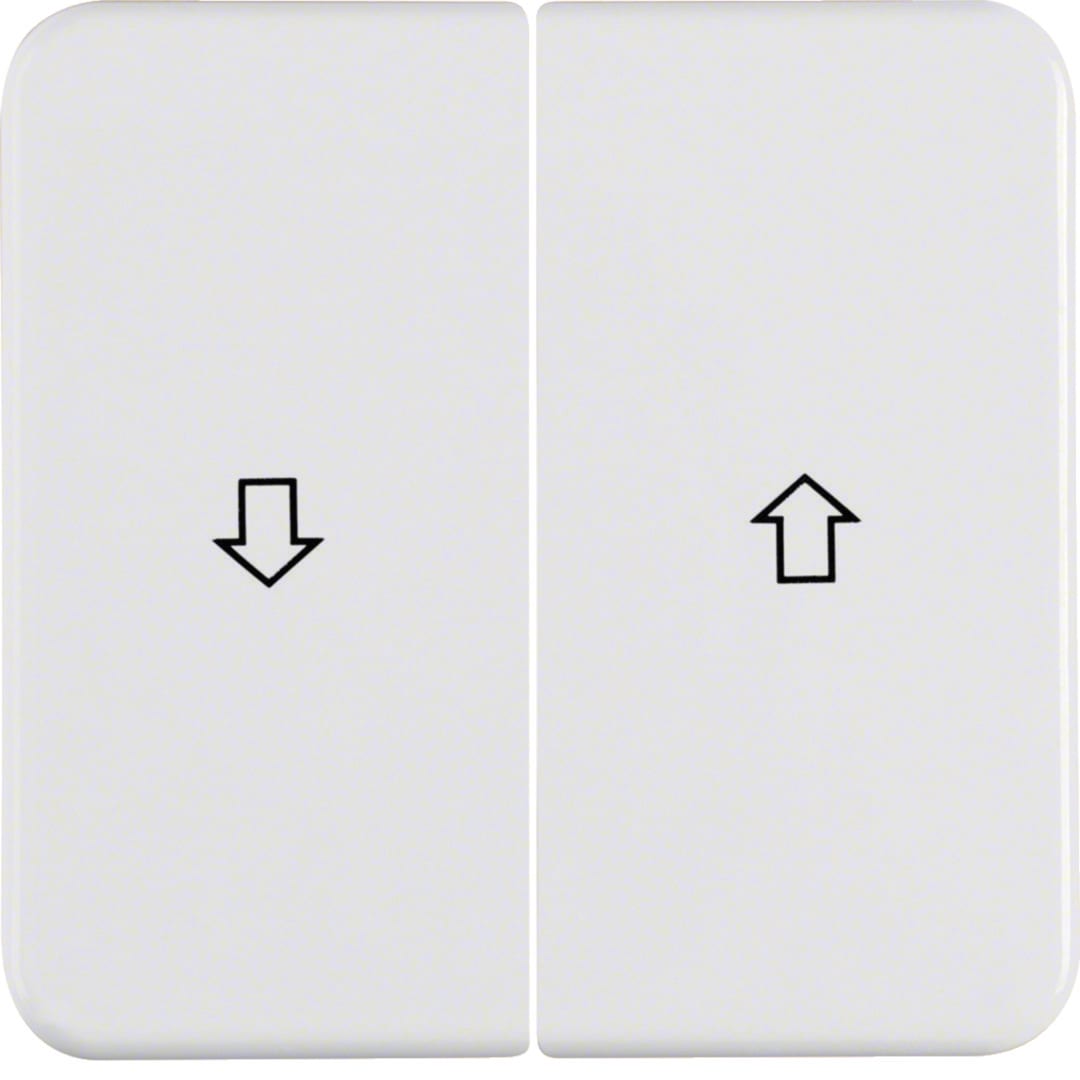HAGER BOCCHIOTTI - BIL.DOPPIO + SIMB.FRECCIA WG UP IP44 BI