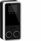 HAGER BOCCHIOTTI - EVCS WITTY PRK 2X22KW 3P T2S RFID IP PAR