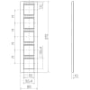 Miniatura Dimensioni prodotto 2