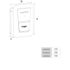 Miniatura Dimensioni prodotto 2