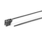 HELLERMANNTYTON - FASCETTA FISSAGGIO SU BORDI 160X4.6, NER