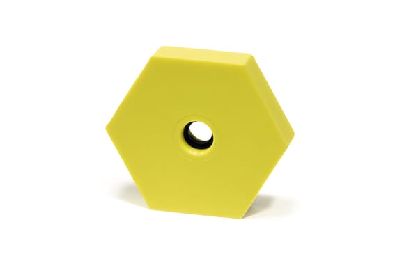 HELLERMANNTYTON - ACCESSORIO CON TAG RFID HF GIALLO HEXTAG