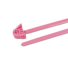 HELLERMANNTYTON - FASCETTA RIAPRIBILE 300X4.8 ROSA REZ300