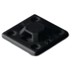 HELLERMANNTYTON - BASETTA ADESIVA/A VITE 13X13 NERO MB2A