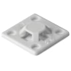 HELLERMANNTYTON - BASETTA ADESIVA 13X13 NATURALE MB2A