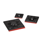 HELLERMANNTYTON - BASETTA ADESIVA 30X30 NERO QM30APT