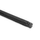HELLERMANNTYTON - CALZA TRECCIATA NERO 20MM HEGPX20