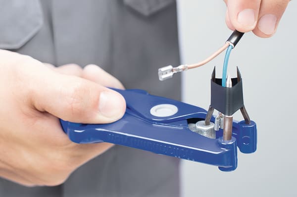 HELLERMANNTYTON - PINZA A TRE BECCHI SS TOOL