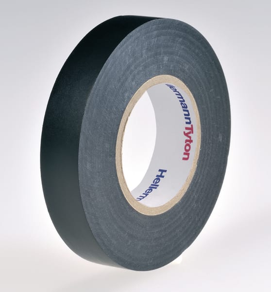 HELLERMANNTYTON - NASTRO PVC 15X25 BK HTAPE-FLEX15-15X25