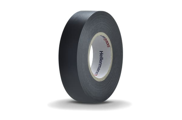 HELLERMANNTYTON - NASTRO PVC 19X20 BK HTAPE-FLEX20-19X20