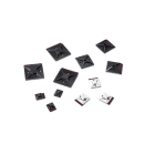 HELLERMANNTYTON - BASETTA ADESIVA 19X19 NERO MB3APT-A
