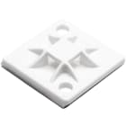 HELLERMANNTYTON - BASETTA ADESIVA/VITE 20 X 20 NATURALE QM