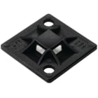 HELLERMANNTYTON - BASETTA ADESIVA/VITE 30 X 30 NERO QM30A
