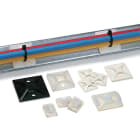 HELLERMANNTYTON - BASETTA ADESIVA/VITE 28X28 NERO MB4A