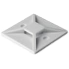 HELLERMANNTYTON - BASETTA A VITE 28X28 NATURALE MB4