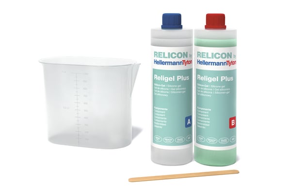 HELLERMANNTYTON - GEL BICOMPONENTE VERDE 1000ML RELIGEL PL
