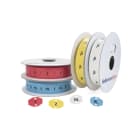 HELLERMANNTYTON - TARGHETTA ROMBO POLIURETANO 20X30MM BLU