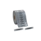 HELLERMANNTYTON - TARGHETTE TAGPU 25X75,RESISTENTI UV,GRIG