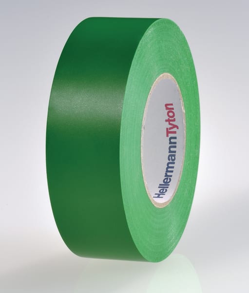 HELLERMANNTYTON - NASTRO PVC 25X25 GN HTAPE-FLEX15-25X25