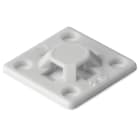 HELLERMANNTYTON - BASETTA ADESIVA 13X13 NATURALE MB2A