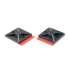HELLERMANNTYTON - BASETTA ADESIVA 28X28 NERO MB4APT-A