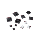 HELLERMANNTYTON - BASETTA ADESIVA 38X38 NERO MB5APT-A