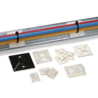 HELLERMANNTYTON - BASETTA ADESIVA/VITE 28X28 NERO MB4A