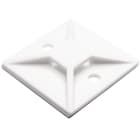HELLERMANNTYTON - BASETTA ADESIVA/VITE 38X38 NATURALE MB5A