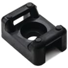 HELLERMANNTYTON - SUPPORTO FISSAGGIO A VITE NERO CTM3