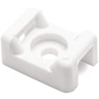 HELLERMANNTYTON - SUPPORTO FISSAGGIO A VITE BIANCO CTM4