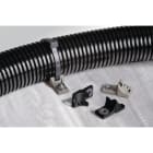 HELLERMANNTYTON - Fascetta con fissaggio a vite 200x4.6, nero