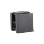 HELLERMANNTYTON - Supporto Passacavo VarioPlate S cieco