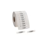 HELLERMANNTYTON - TARGHETTA POLIURETANO 20X51MM BIANCO