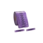 HELLERMANNTYTON - TARGHETTE TAGPU 25X75,RESISTENTI UV,VIOL