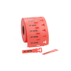 HELLERMANNTYTON - TAGPU LOOP 12X74 RESISTENTI UV, ROSSE