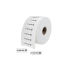 HELLERMANNTYTON - TARGHETTA POLIOLEFINA LFH 20X51MM GIALLO
