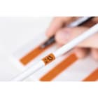 HELLERMANNTYTON - AUTOLAMINANTE MANUALE ARANCIO 25X76 60PZ