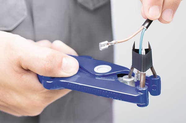 HELLERMANNTYTON - PINZA A TRE BECCHI SS TOOL