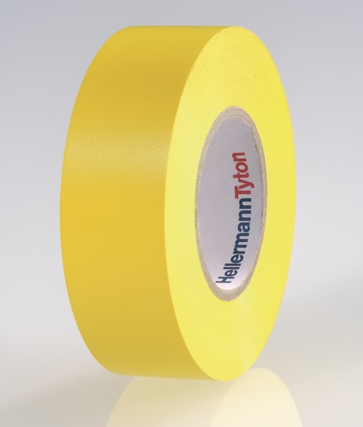 HELLERMANNTYTON - NASTRO PVC 25X25 YE HTAPE-FLEX15-25X25
